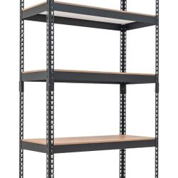 HOMEDANT 5 Tier Storage Shelves Adjustable Laminated Boltless Garage Metal Shelving Unit Heavy Duty Utility Rack Shelf Warehouse Pantry Closet Kitchen