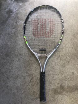 Wilson racquet