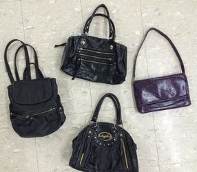 Purses! Small- med size, $10 each ( black & purple snKeskin)