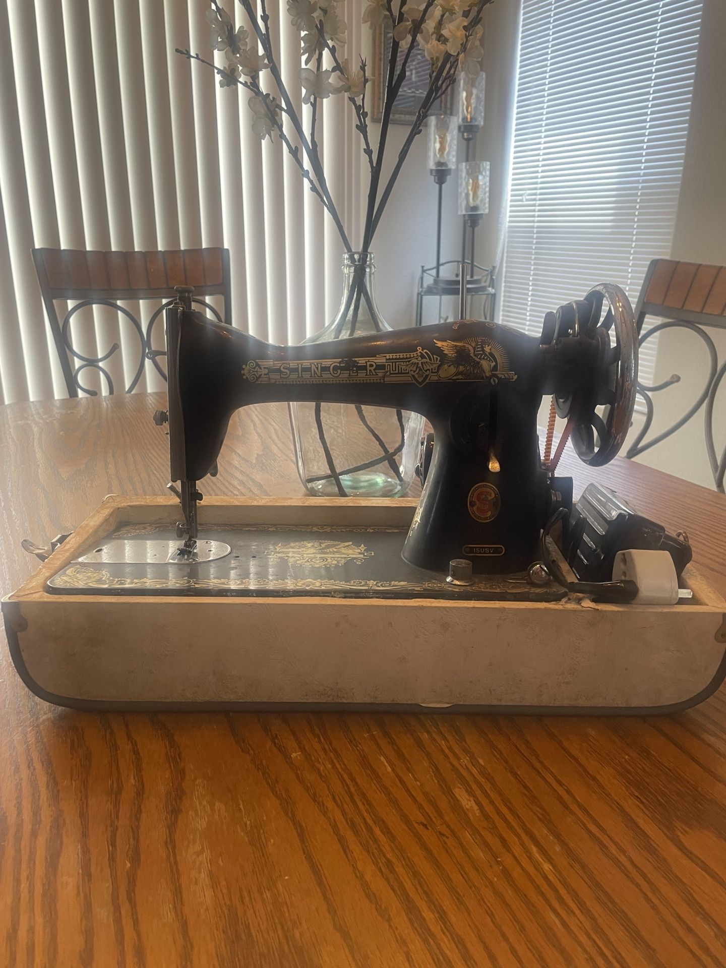 Antique Singer Sewing Machine