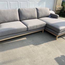 Brand New Mid Century Style Sectional, Retails For Over $2200