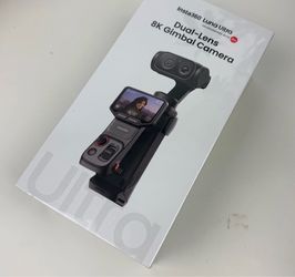 Insta360 Luna Ultra-8K Vlogging Camera with Dual Leica Lenses, 12× Zoom/Black