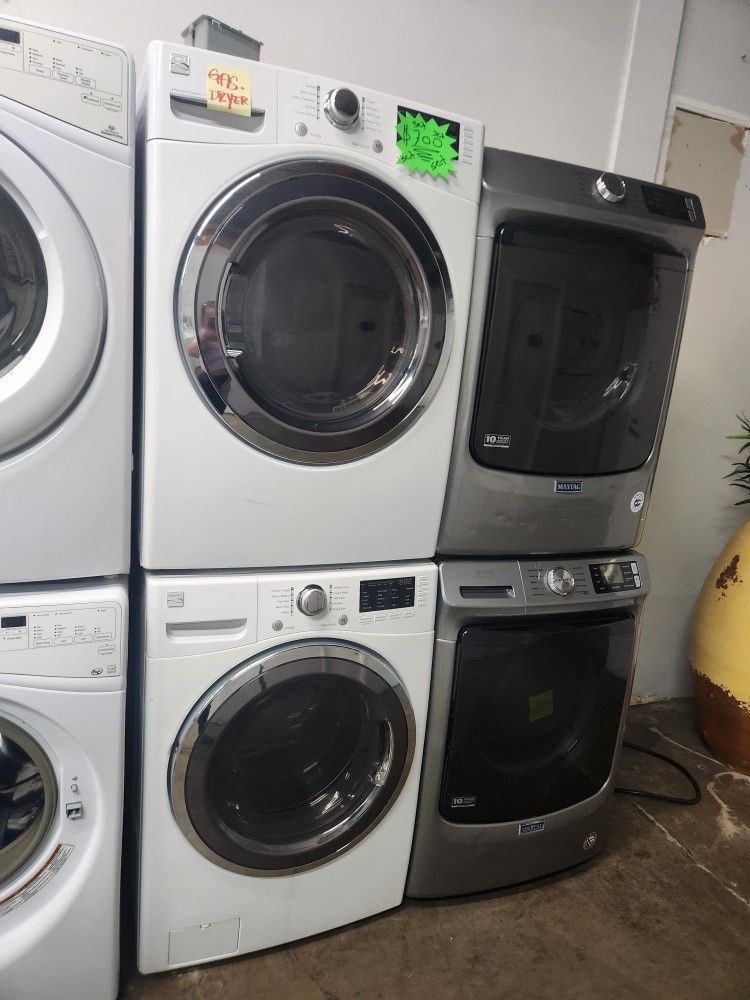 KENMORE ELITE SET STEAM WASHER AND GAS DRYER 💢