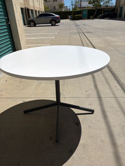 Poppin Round Table — White (2 available)