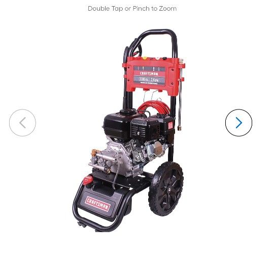 3100 Craftsman Pressure Washer