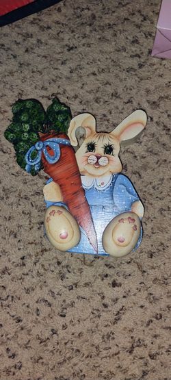 Wooden Easter Bunny