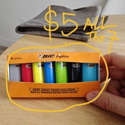 7 lighters $5