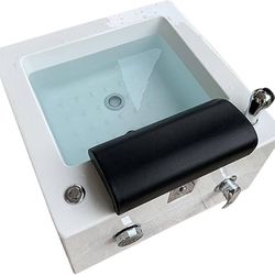 730#Acrylic Massage Footbath, Spa Footbath, Foot Soaker, deep Foot Bath Spa with Massage Hot and Cold Adjustment Pedicure Bowl Nail Salon Pedicure Bat