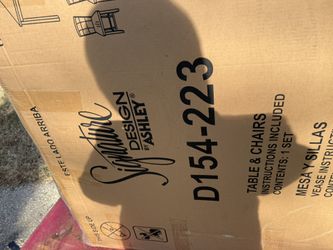 Set Of Chairs And Table 