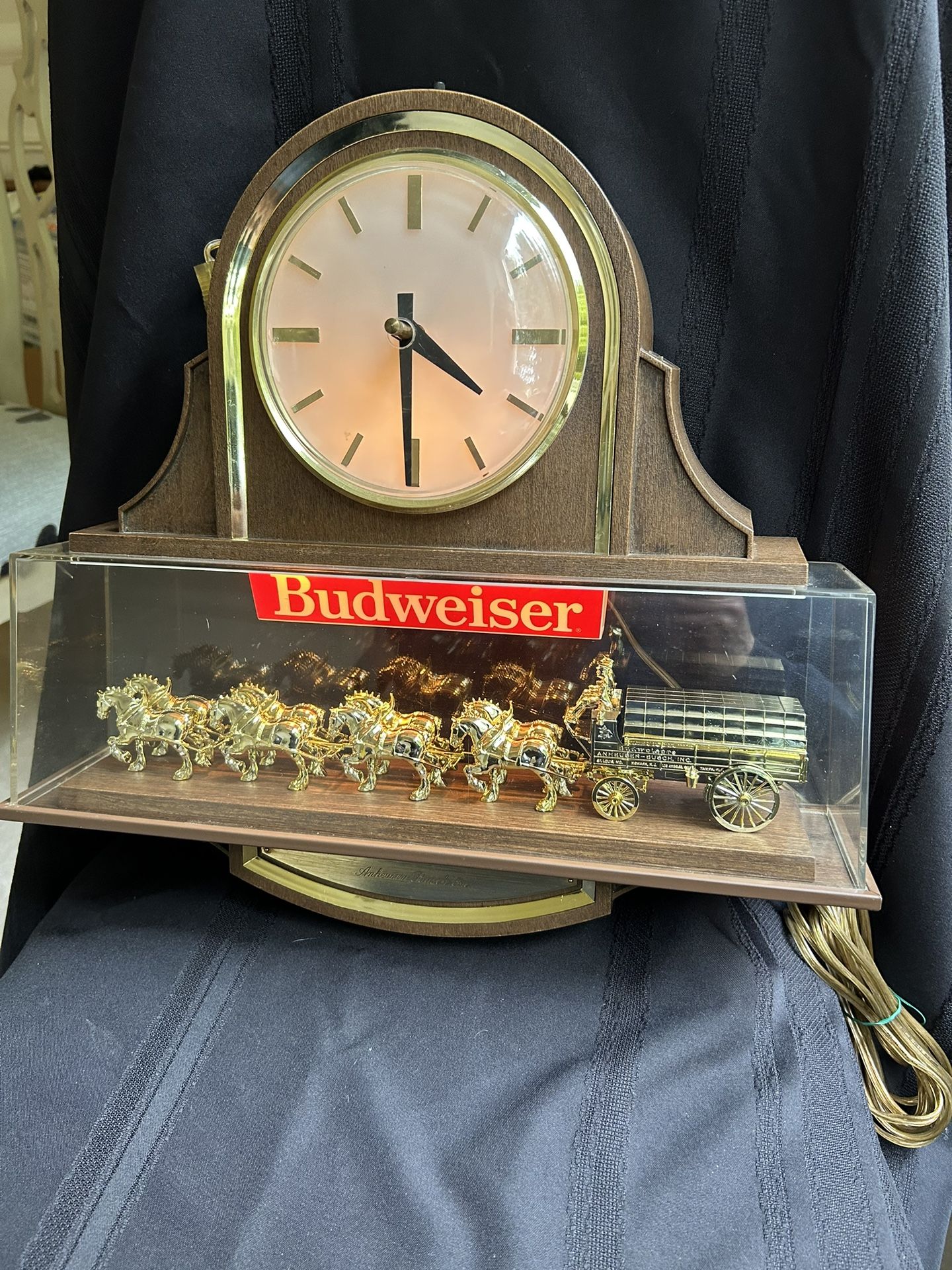 Beer, Budweiser Clydesdales Clock