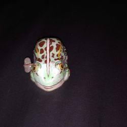 Wind Up Made In Japan Frog From Late 60s Early 70s