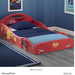 Lightning McQueen Toddler Bed Frame/ Cars/ Toys/ Bed/ Furniture/ Kids/ New