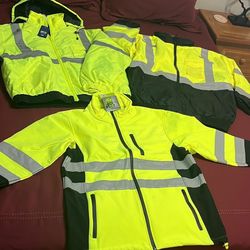 Men’s high visibility Coats