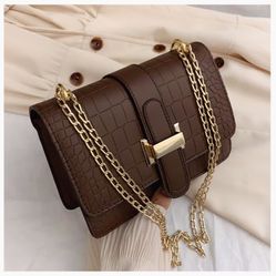 Brown Chain Purse