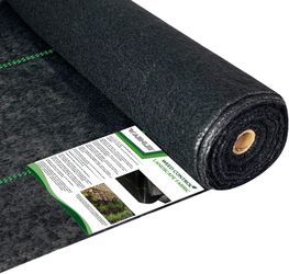 WAENLIR 5.8oz 20 Year 3ft x250ft Heavy Duty Weed Barrier Landscape Fabric, Sturdy Weed Blocker Cover, Outdoor Gardening Weed Control Mat