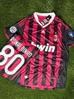 Camisa Milán Ronaldinho retro