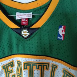 Seattle supersonics kevin durant authentic jersey