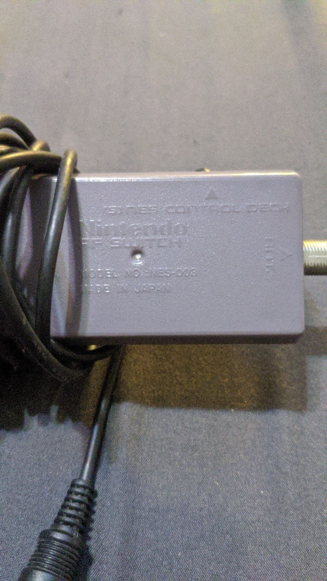 SNES Nintendo rf switch