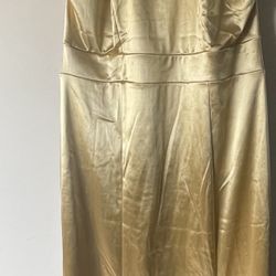 Gold  dress