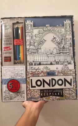 Coloring keepsake (London)