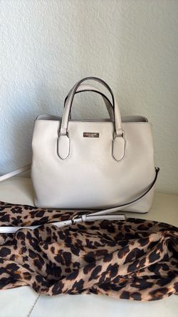Kate Spade Cream Saffiano Leather Satchel