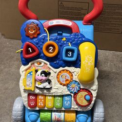 Vtech Sit-to-Stand Learning Walker & Magic Star Learning Table