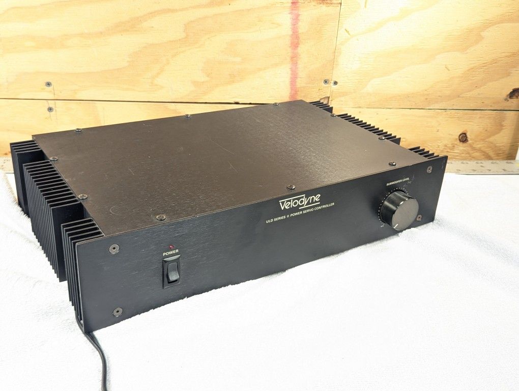 Velodyne ULD Series II Power Servo Controller ULD15A7 Made in USA WORKS Test to your satisfaction
You can bring anything you want to test this complet