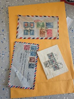 3 old China envelope lot VMP 111222
