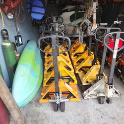 Yellow Pallet Jack