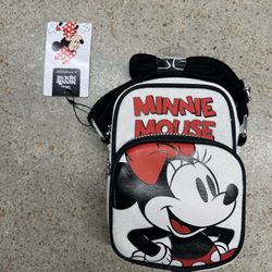 NWT licensed Minnie Mouse phone pouch Crossbody Bag 