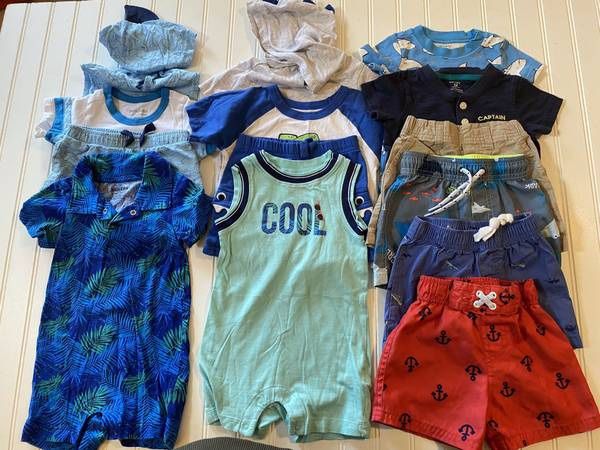 Baby Boys Clothes 12M 12-18M Summer Clothes Lot 12 Months 12-18 Months
