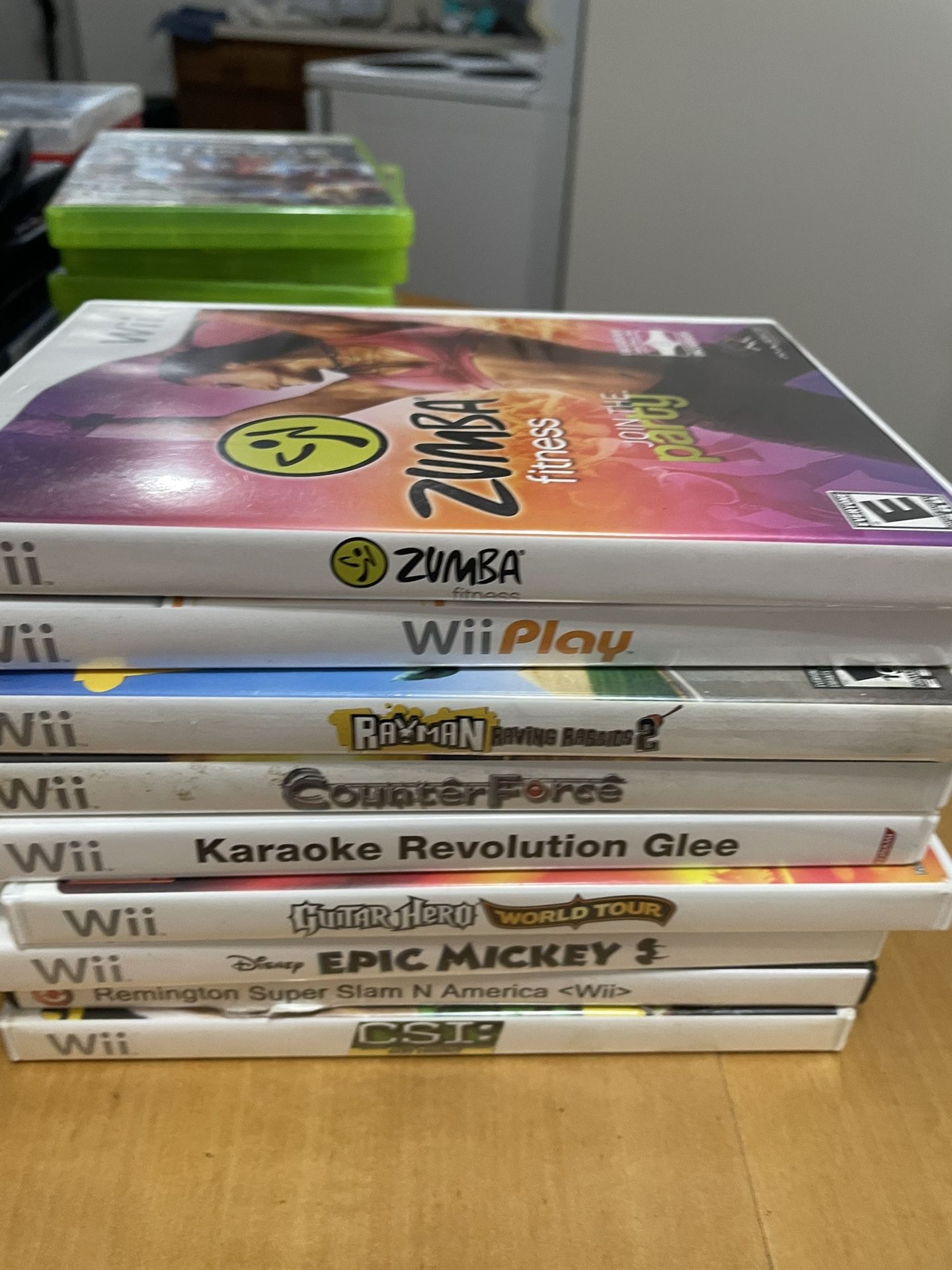 WII Games Priced To Sell. Prices In Photos
