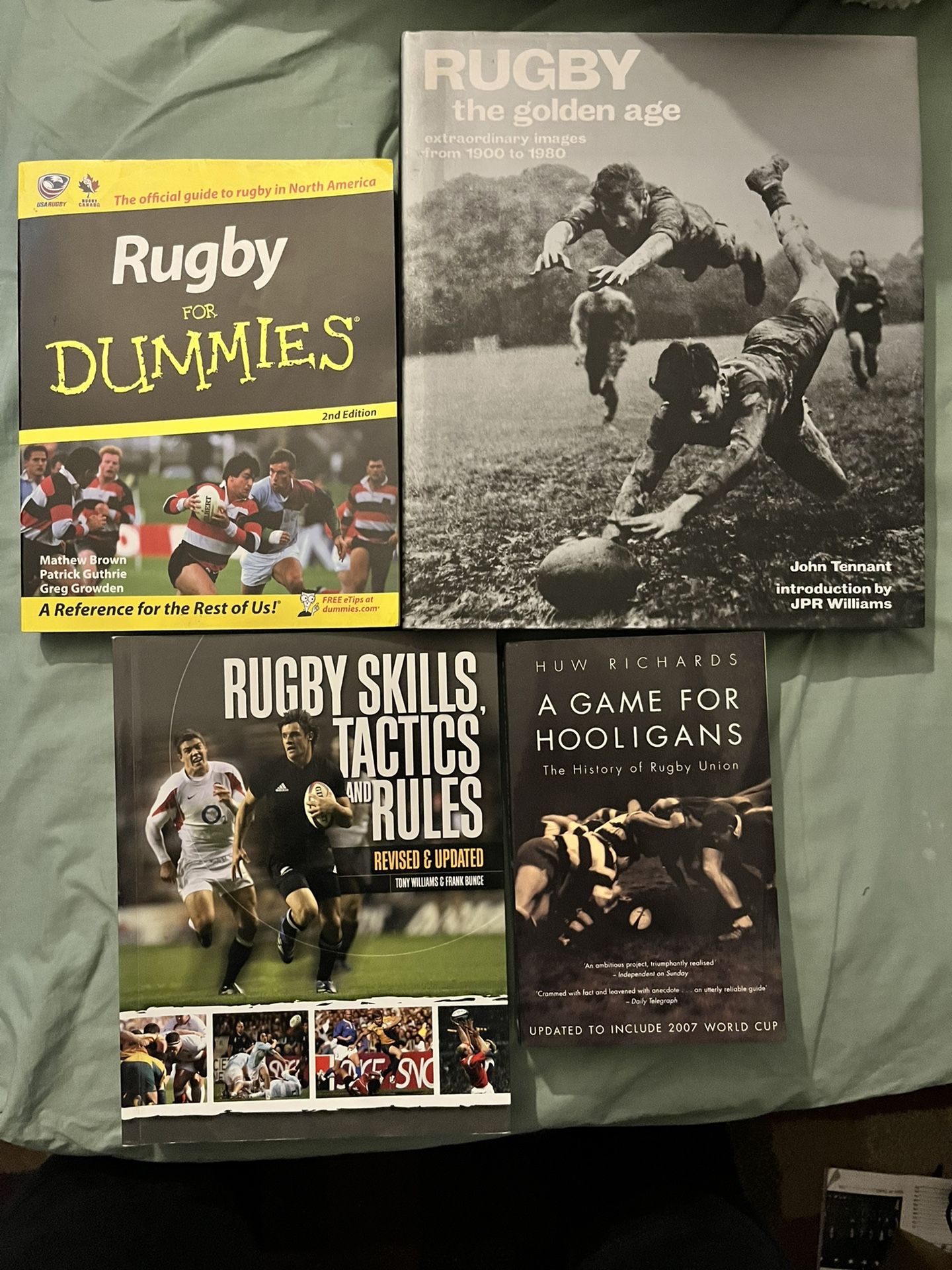 RUGBY BOOKS (brand New)