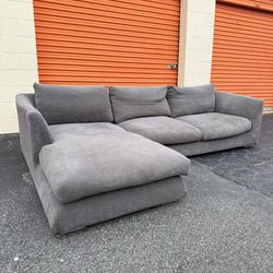 Free Delivery - Soft Cloud Sectional Couch