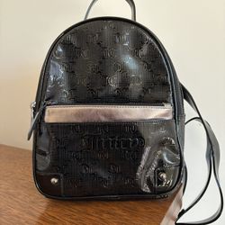 Juicy Couture Mini Patient Leather Backpack 