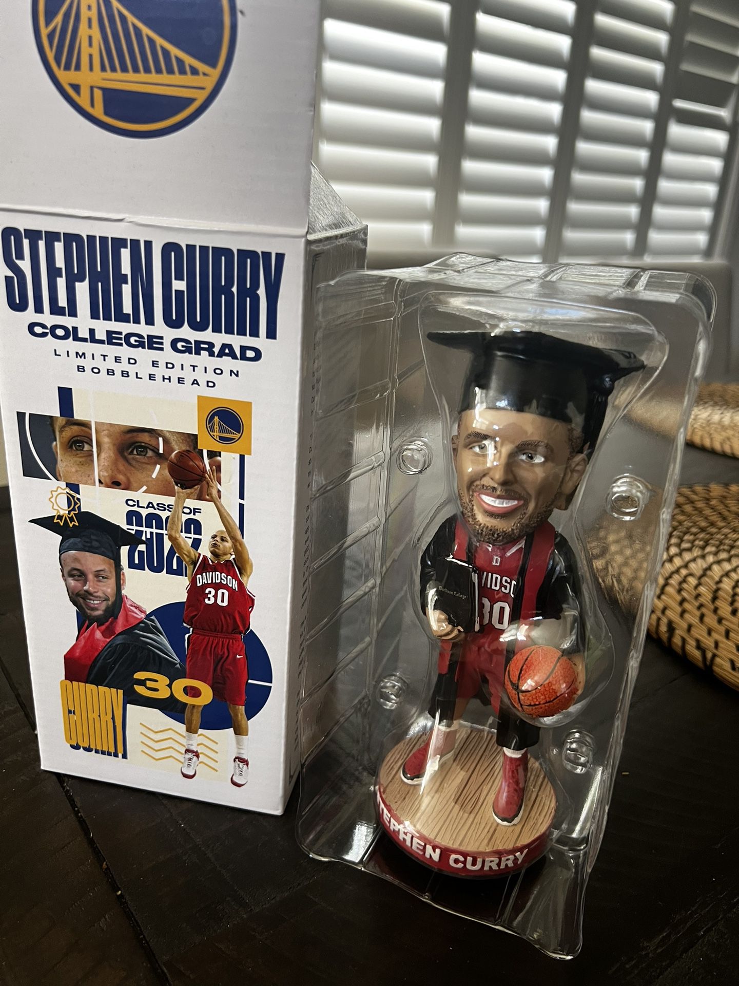 Stephen Curry Limited Edition Bobblehead (New!)