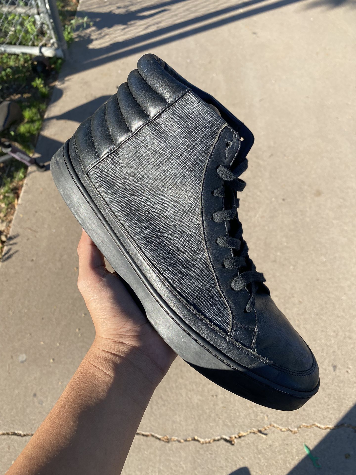 Black High Top Gucci