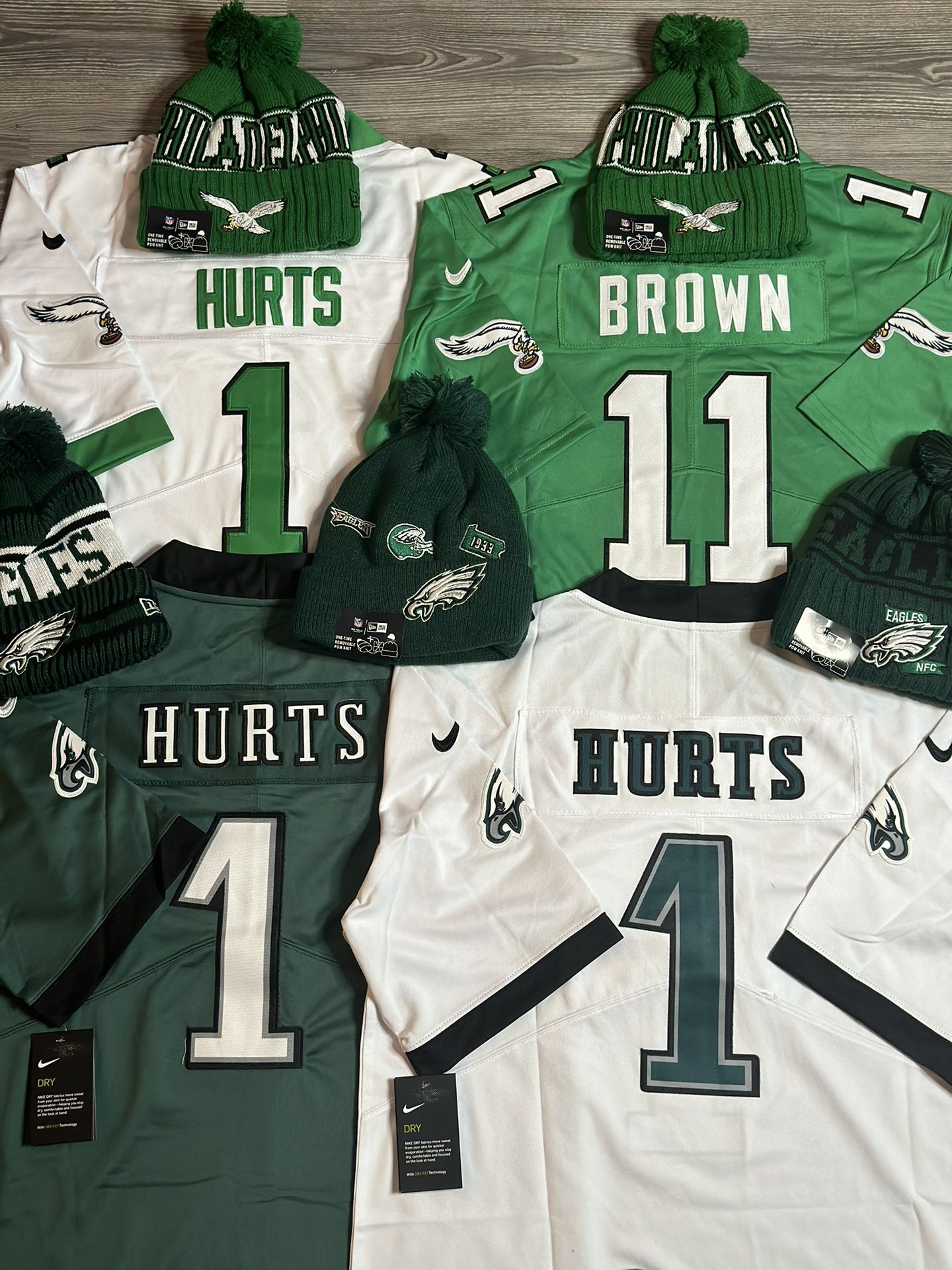 Eagles Jerseys Beanies Snapbacks Fitted Caps