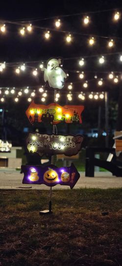 Halloween Yard Stake Sign