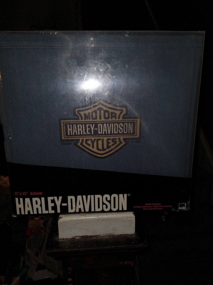Harley Davidson Photo Album Brand New 