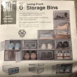 Swing Front Storage Bins 