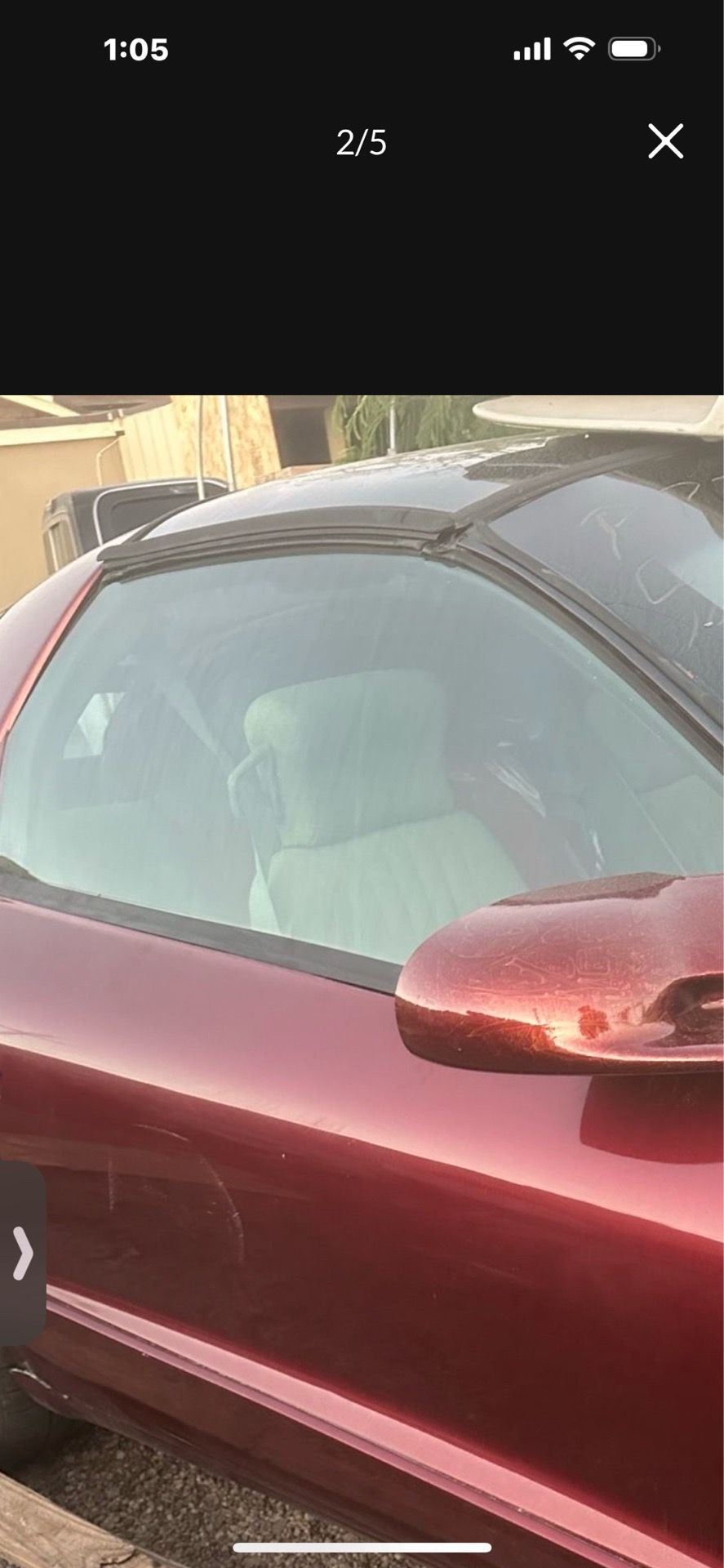 94 trans am firebird camaro passenger window glass