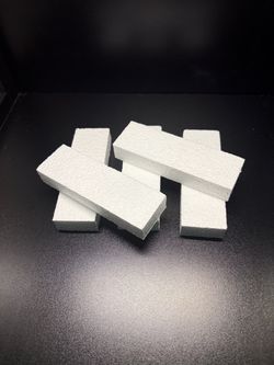 5x NES Styrofoam Block Nintendo Game Box Replacement Foam Blocks 5 Piece Inserts