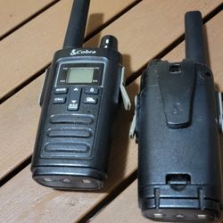 Walkie talkies, These are not the cheap toy walkie.Talkies fisher price or anything like that.