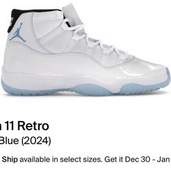jordan 11 legend blue 