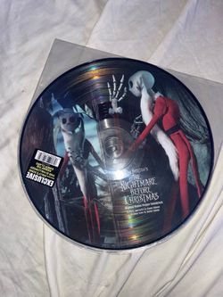 The Nightmare Before Christmas Original Motion Picture Soundtrack Vinyl Record