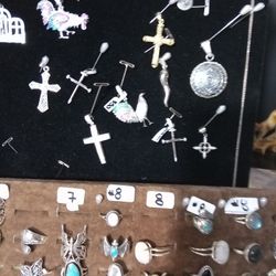 Silver 925 cross pendant 