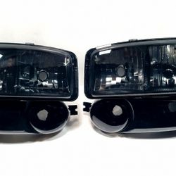 Headlights for 02-07 GMC Yukon Denali