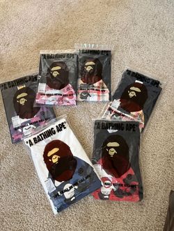 A Bathing Ape BAPE T-Shirts Bundle (5 Pieces)