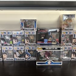 Demon Slayer Funko POP Lot w/ Protective Casing (READ DESCRIPTION)